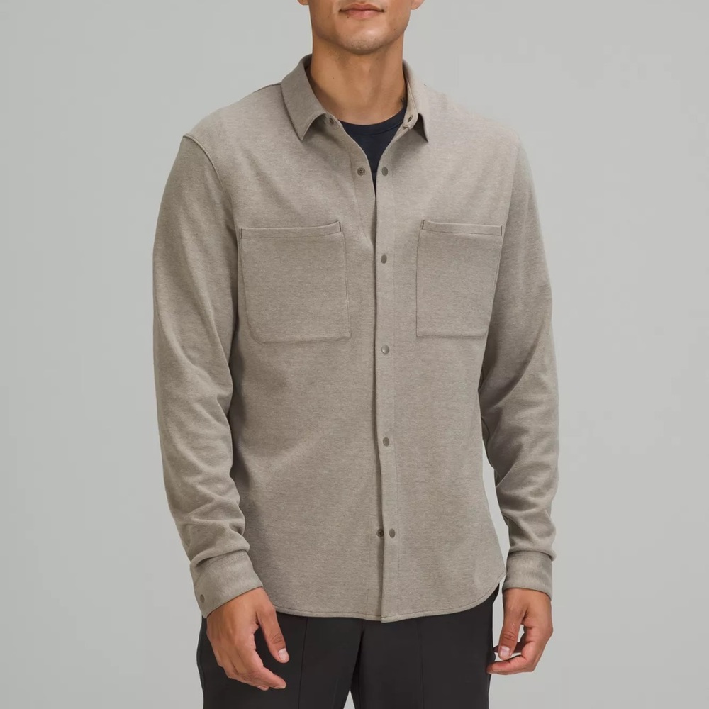 Lululemon Soft Knit Overshirt *Heathered Rover
